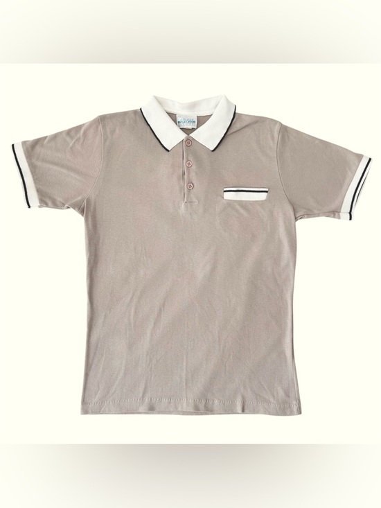 The knit-rite spirit Other - Vintage 80s The Knit-Rite Spirit Pocket Polo Short Sleeve Grey Tall Medium